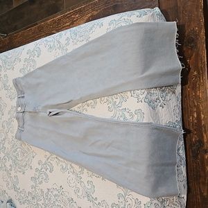 Zara THE MARINE STRAIGHT Size 6 Light Blue Denim JEANS